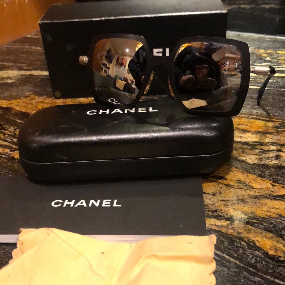 Authentic Chanel Runway Sunglasses